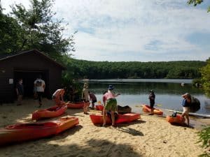 Photo of kayaking at Harriman State Park